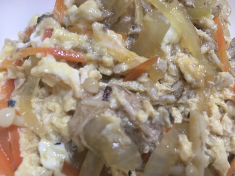 たまねぎと人参とえのきといわし蒲焼き缶卵とじ レシピ 作り方 By Tommeg12 楽天レシピ たまねぎと人参とえのきといわし蒲焼き缶卵とじ レシピ 作り方 By Tommeg12 楽天レシピ